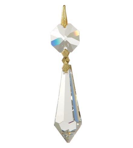 1 1/2" (38mm) BrilliantCut Drop Prism