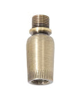 1/2 Inch Tall Antique Brass Tapered Swivel, 1/8M X 1/8F