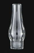 1 1/8" Fitter, 3-1/2" Tall Clear Chimney Globe
