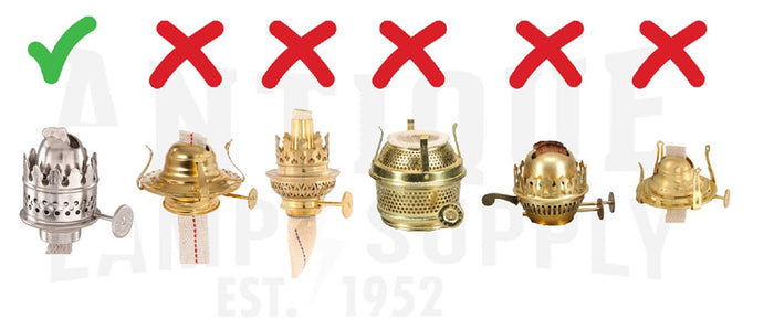 1-1/8" Fitter, 3-3/4" Tall Clear Chimney Globe (57900)