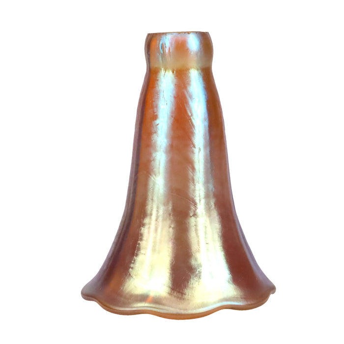 1-1/8" Snap Fitter, "Lily" Art Glass Shade, 4-1/4" tall (08916)