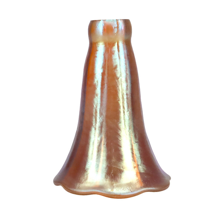 1-1/8" Snap Fitter, "Lily" Art Glass Shade, 4-1/4" tall (08916)