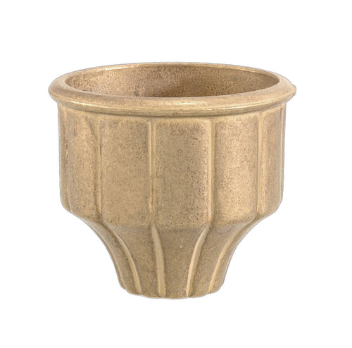 1 3/4" Fitter, Cast Brass Glass Holder
