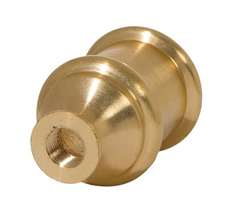 1-7/8 Inch Tall Unfinished Die Cast Brass Candle Cup, 1/8F
