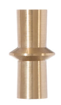 Bowtie Style Brass Lamp Finial - Unfinished Brass, 1 7/8" ht.