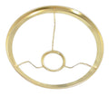 10" Brass Plated Aladdin Brand Shade Holder