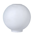 10 inch Diameter USA-made Satin Crystal Ball Lamp Shade, 4 inch fitter