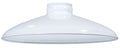 10" Industrial Style Metal Lampshades with 2-1/4 Inch Lip Fitter, Choice of Color (08382A)