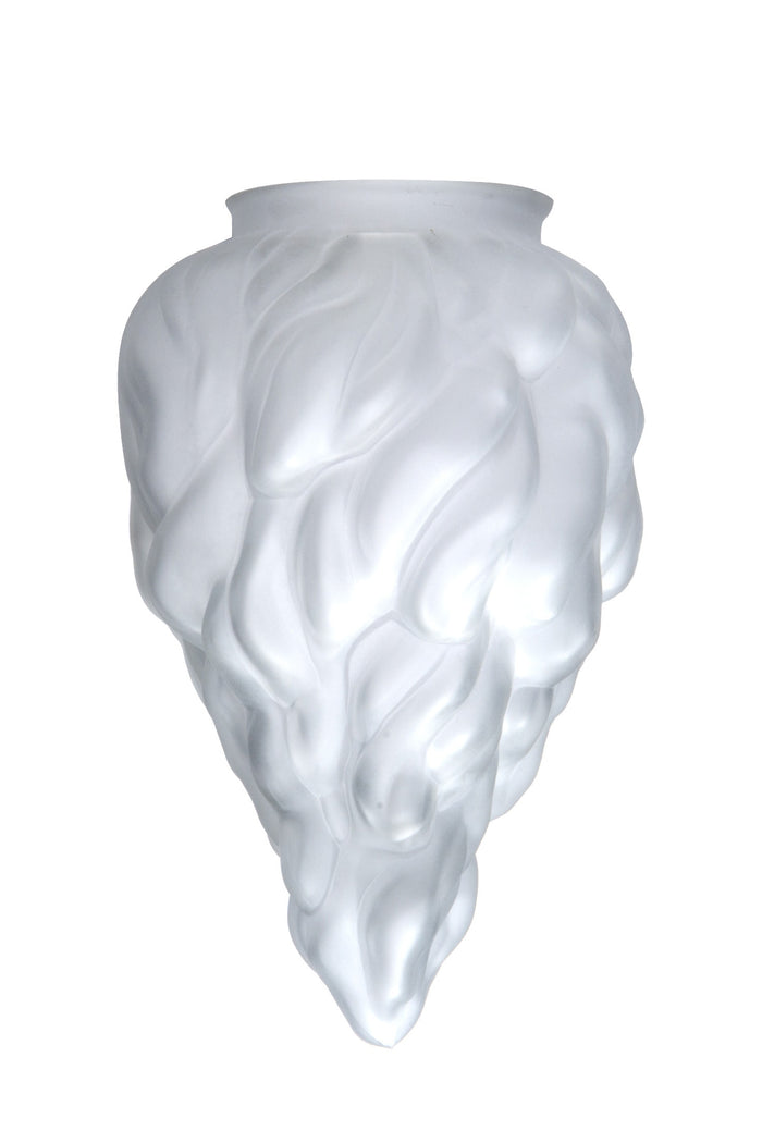 10" Stalactite Pendant Shade, 4 inch lip fitter