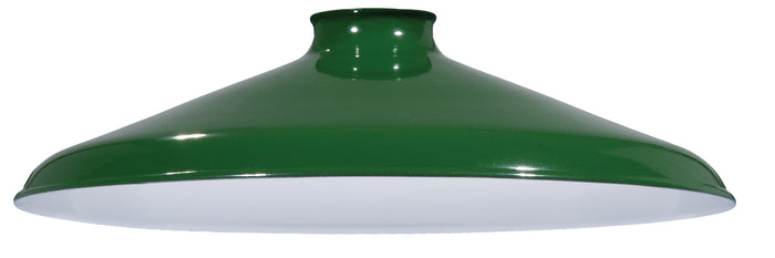 12" Diameter Industrial Style Metal Lampshades, 2-1/4 inch lip fitter (08383B)