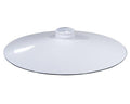 14" Flat, Industrial Style Metal Pendant Light Shades, 2-1/4" Lip Fitter