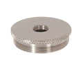 1.494 Inch Diameter Satin Nickel Finish Brass Cluster Body Cap, Tap 1/8F