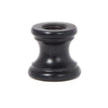 15/16 Inch Tall Satin Black Finish Brass Neck, Tap 1/8F