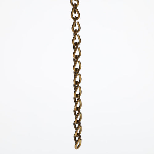 #16 Double Jack Brass Decorative Lighting Chain. (10990)
