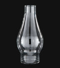 2 1/2" Fitter, 7 1/2" Tall Clear Chimney Globe