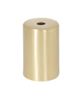 2-1/2 Inch Tall Satin Brass Finish Steel Lamp Socket Cup, 1/8 IP