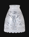 2 1/4" Fitter, Hand Engraved Victorian Fixture Shade, 5 inch tall