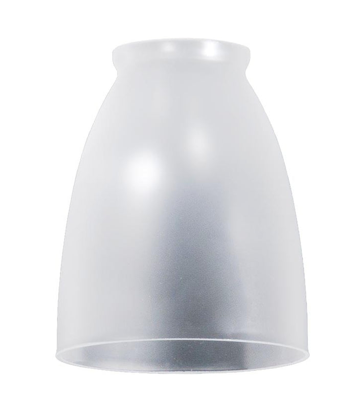2 1/4" Fitter, Satin Crystal Fixture Shade, 4-7/8 inch tall