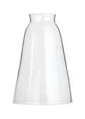 2-1/4 Inch Fitter, 6-5/8 Inch Height Narrow Cone Glass Shade, Choice of Glass Type