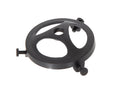 2-1/4 Inch Fitter Satin Black Finish Cast Brass Lamp Shade Holder with Set Screws, 1/8F