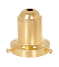 2-1/4 Inch Fitter Vented Fixture Shade Holder, Choice of Finish
