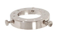 2-3/4 Inch Fitter Polished Nickel Finish Stamped Steel Lamp Shade Holder with Set Screws and Vent Holes