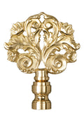 Flower and Leaf Lamp Finial
