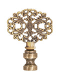 2 3/8" Die Cast Antique Brass Finial