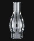 2 5/8" Fitter, 7 1/2" Tall Slim-Line Clear Chimney Globe