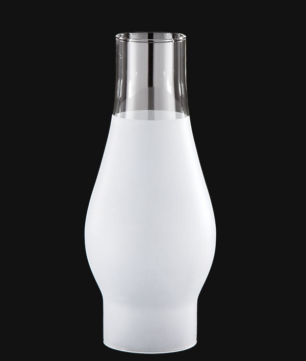 2 5/8" Fitter,  8-1/2" Tall Rayo or C.D. 3/4 Sandblasted Chimney