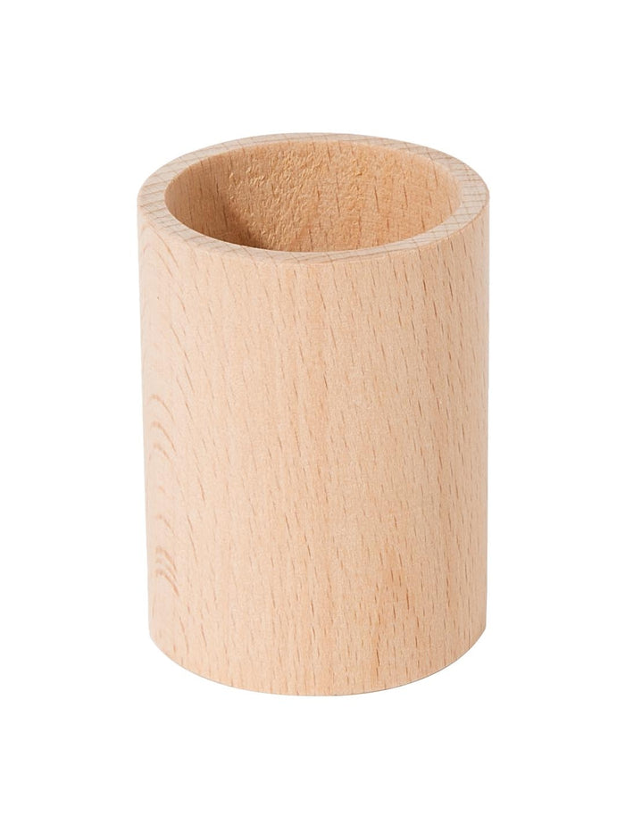 2-5/8 Inch Tall Unfinished Beech Wood Socket Cover