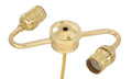 2-Arm Lamp Cluster Body w/Keyless Sockets - Wired