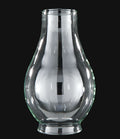 2" Fitter, 5-3/8" Tall Clear Chimney