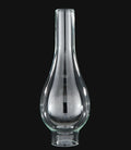 2" Fitter, 9-3/4" Tall Italia Bombe Clear Chimney