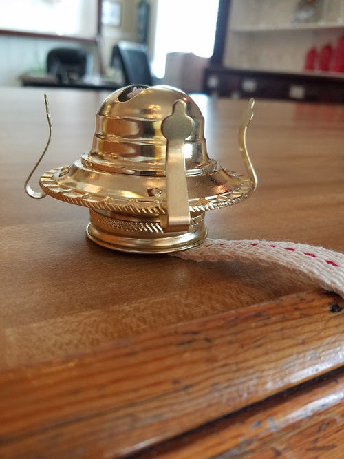 #2 Brass Plated Oil Burner