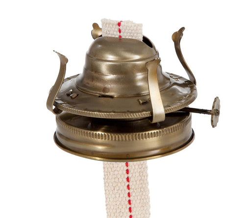 #2 Size Fruit jar to Oil Lamp Adapter w/Antique Finish (30286A)