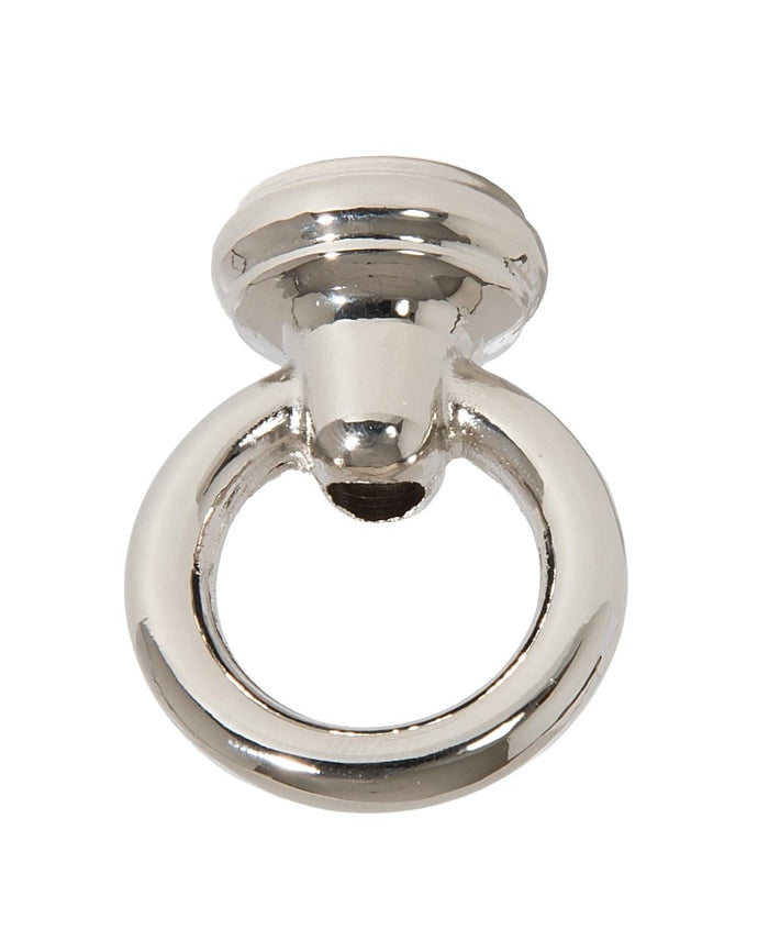 2" Tall Heavy Duty Loop With Wire Way, 1/4F Tap, Polished Nickel