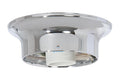 3-1/4" Fitter Chrome Finish Fixture Holder, Hardware & High Heat Porcelain Socket