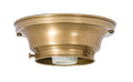 3-1/4 Inch Fitter Wired Antique Brass Flush Mount Fixture