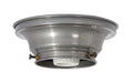 3-1/4 Inch Fitter Wired Unfinished Steel Flush Mount Fixture
