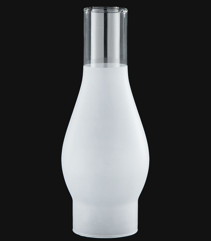3" Fitter, 10" Tall 3/4 Sandblasted Chimney