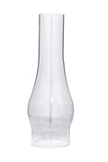 3" Fitter, 10" Tall Slim Bulge Clear Chimney Globe