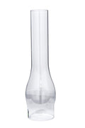 3" Fitter, 12" Tall  Clear Chimney Globe