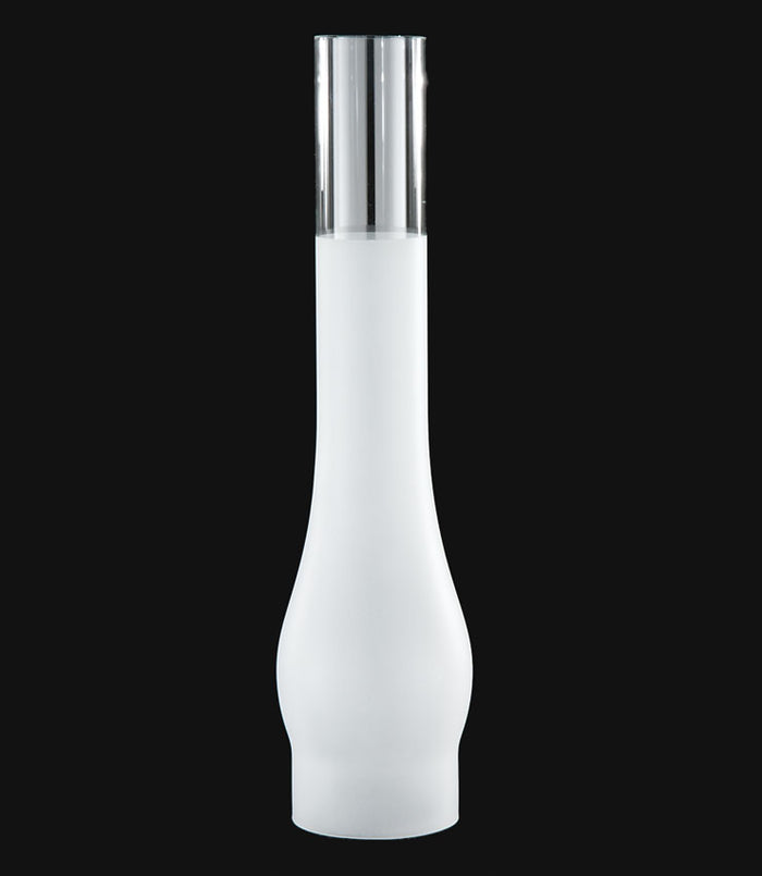 3" Fitter, 14" Tall, 3/4 Sandblasted Tall Chimney