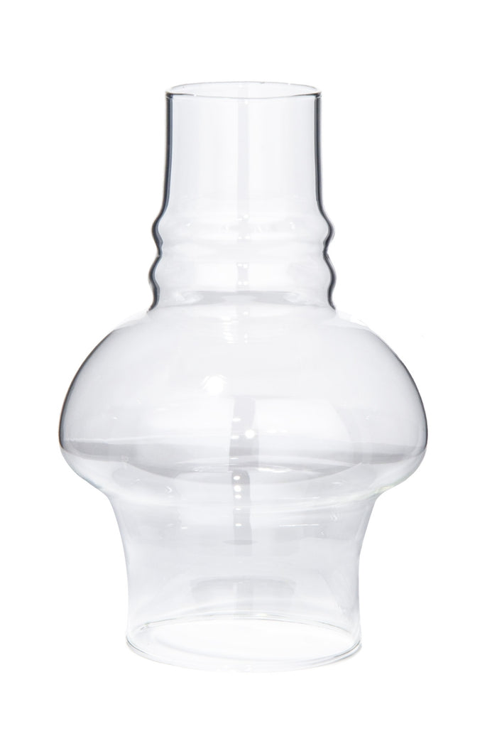 3" Fitter,  7" Tall Clear Hooded Chimney