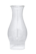 3" Fitter, 8-1/2" Tall Clear Crimped Top Chimney