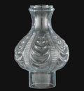 3" Fitter, 9" Tall Clear Coolidge Drape Chimney