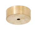 3 Inch Fitter Stamped Unfinished Brass Glass Holder, 1/8IP