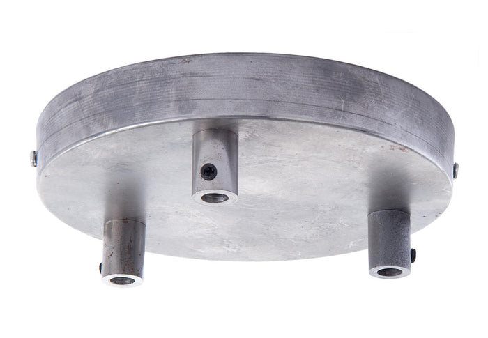 3-Port Canopy Kit in Unfinished Steel, 6" dia.