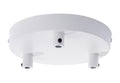 3-Port Lighting Fixture Canopy Kit w/White Finish, 6" dia.